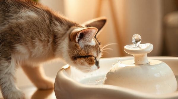 Top 5 avantages d'une fontaine en céramique pour votre chat