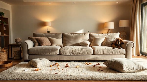 Top coussins déhoussables pour un potentiel confort canin